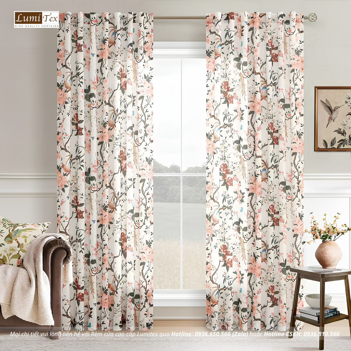 Rèm Vintage mang vẻ đẹp mộc mạc và tinh tế cho không gian