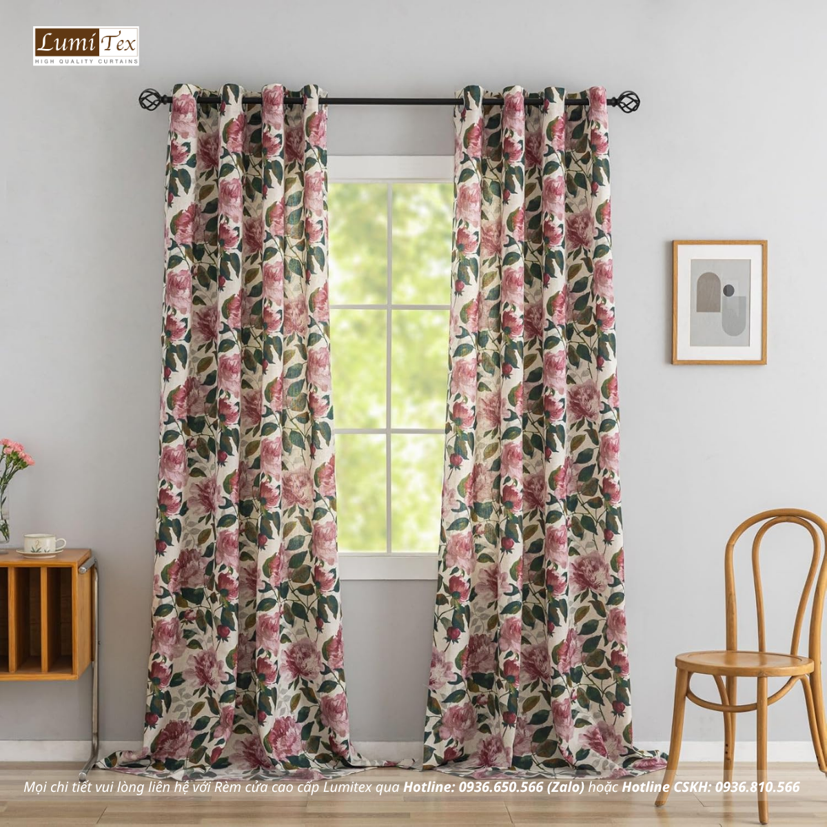 Rèm Vintage mang vẻ đẹp mộc mạc và tinh tế cho không gian