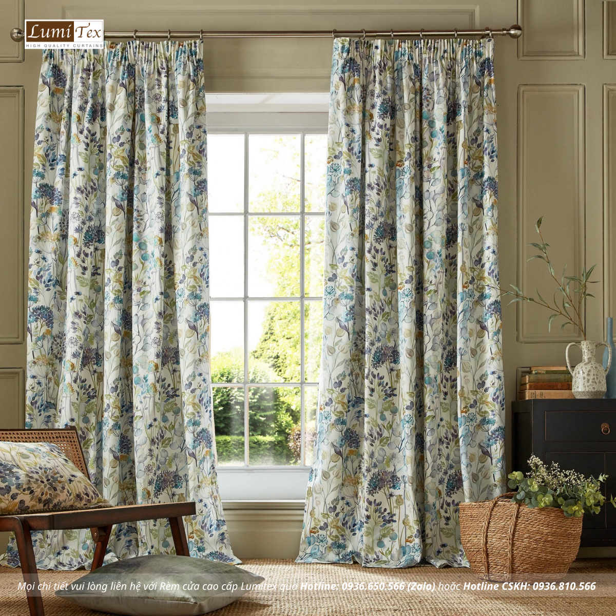Rèm Vintage mang vẻ đẹp mộc mạc và tinh tế cho không gian
