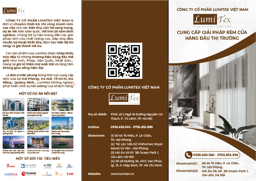 Brochure giới thiệu Công ty Cổ phần Lumitex Việt Nam