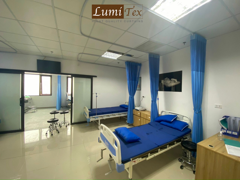 Rèm vải y tế của Lumitex đã trải qua kiểm định đạt tiêu chuẩn kháng khuẩn