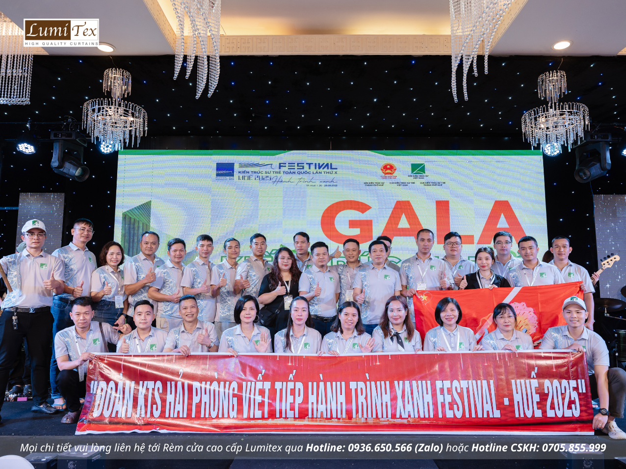 Khai mạc Festival Kiến trúc sư trẻ toàn quốc lần thứ X – Huế 2025 với chủ đề “Hành trình xanh”