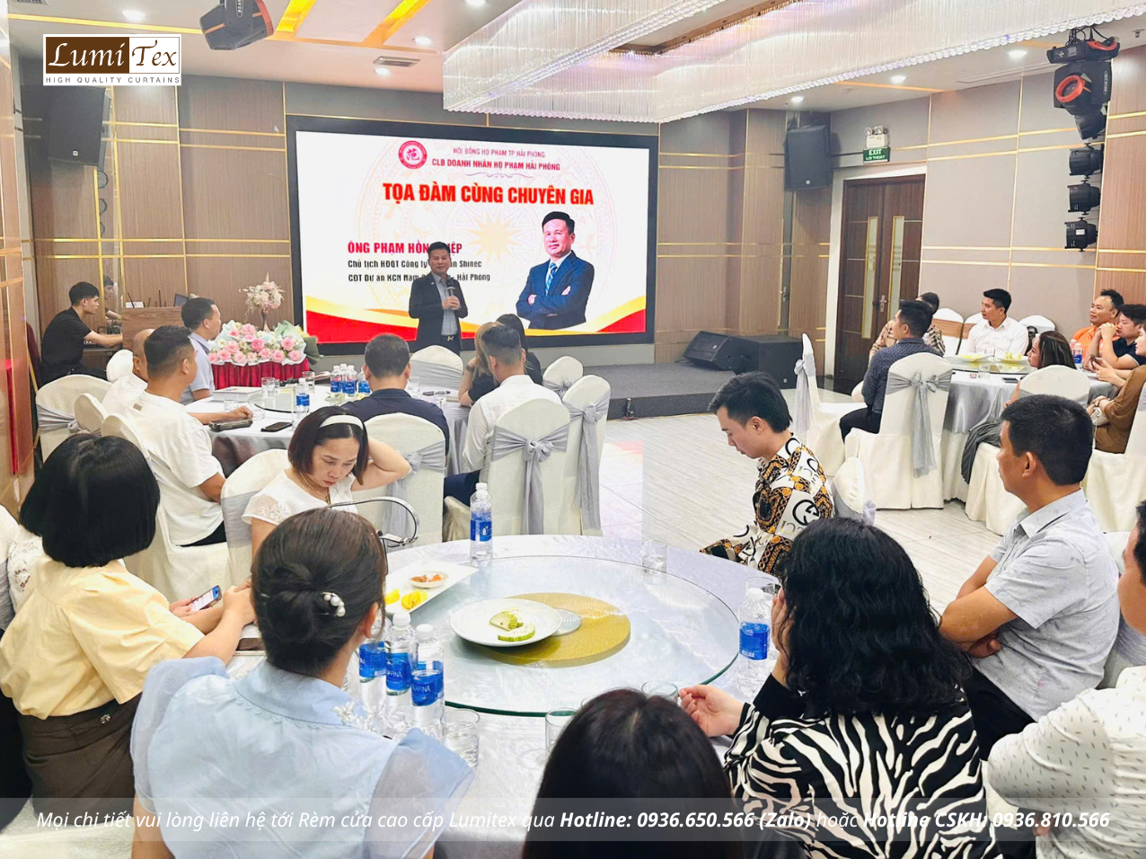 Rèm Lumitex tham dự kỳ họp CLB Doanh nhân Họ Phạm Hải Phòng – Tăng cường kết nối và chia sẻ giá trị Rèm Lumitex tham dự kỳ họp CLB Doanh nhân Họ Phạm Hải Phòng – Tăng cường kết nối và chia sẻ giá trị