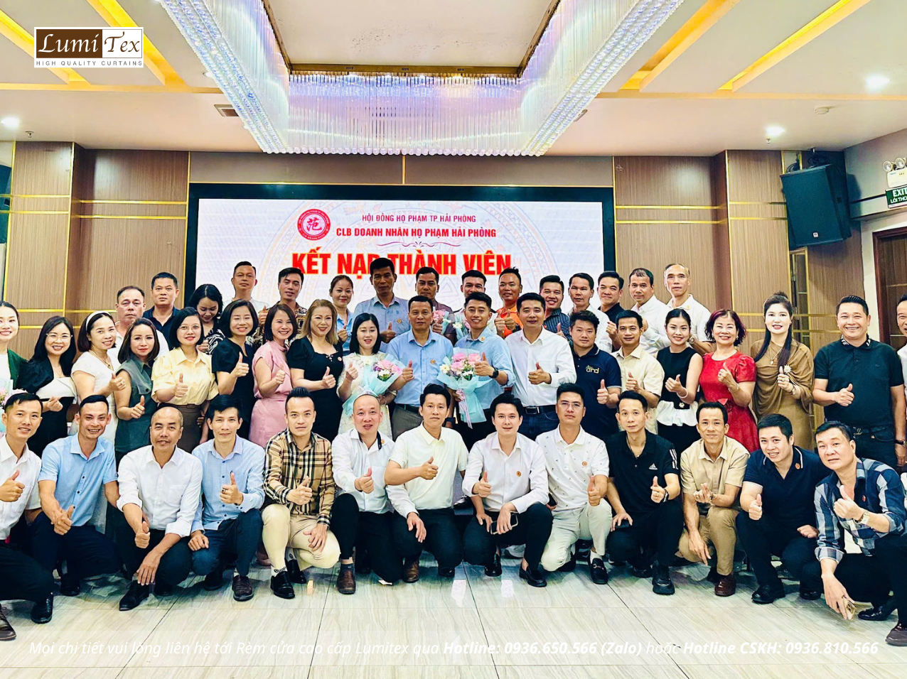 Rèm Lumitex tham dự kỳ họp CLB Doanh nhân Họ Phạm Hải Phòng – Tăng cường kết nối và chia sẻ giá trị Rèm Lumitex tham dự kỳ họp CLB Doanh nhân Họ Phạm Hải Phòng – Tăng cường kết nối và chia sẻ giá trị