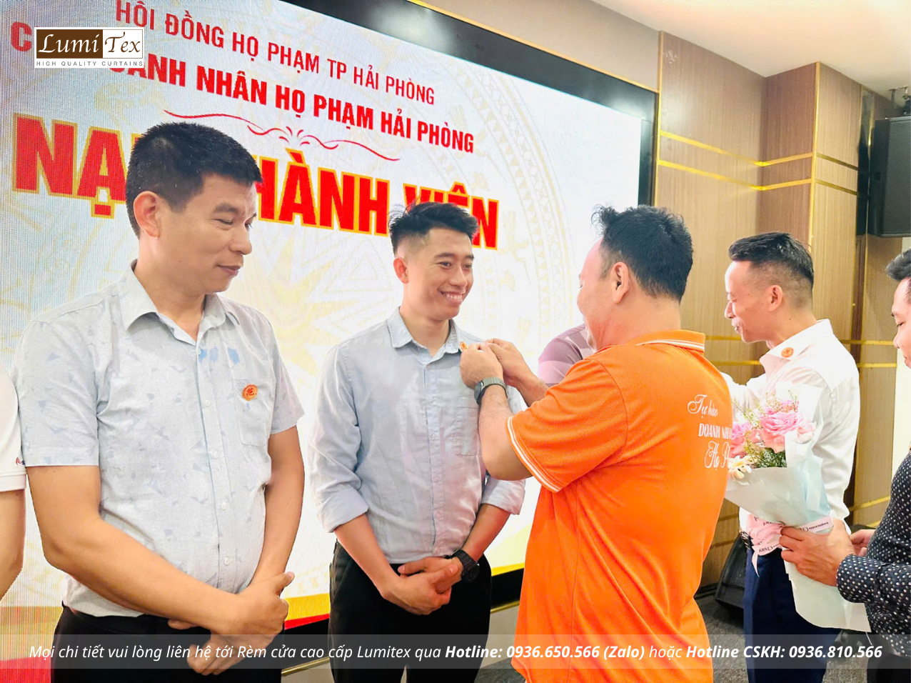 Rèm Lumitex tham dự kỳ họp CLB Doanh nhân Họ Phạm Hải Phòng – Tăng cường kết nối và chia sẻ giá trị Rèm Lumitex tham dự kỳ họp CLB Doanh nhân Họ Phạm Hải Phòng – Tăng cường kết nối và chia sẻ giá trị