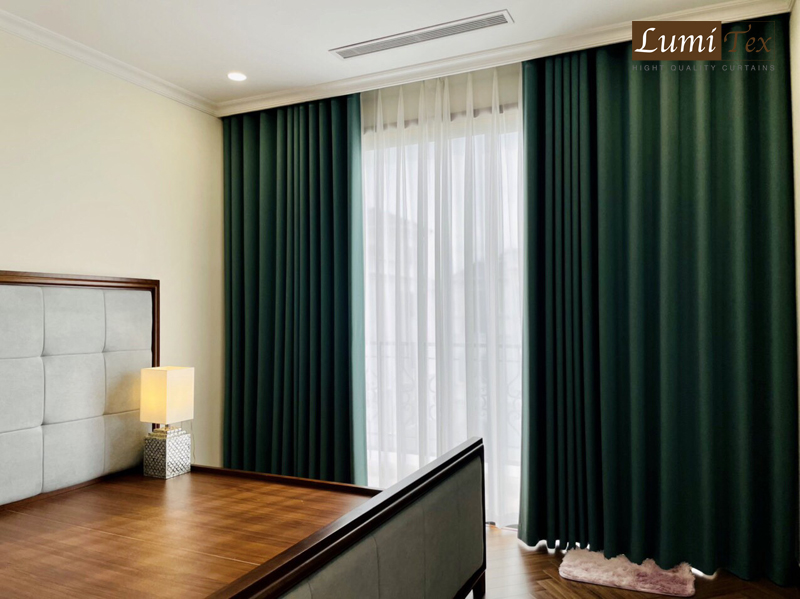 Lumitex chuyên thi công, lắp đặt rèm lượn sóng Depo Nhật Bản chất lượng, uy tín 