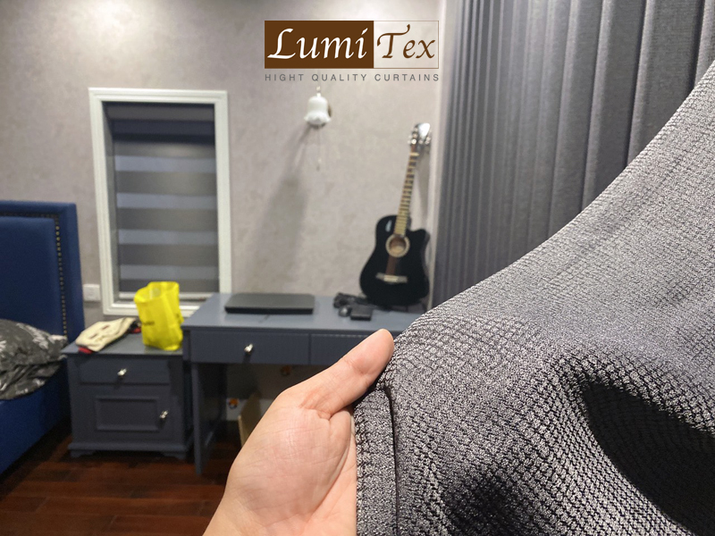 Với chất liệu được cắt may tinh tế, rèm vải Hàn Quốc tại Lumitex hoàn toàn chinh phục gia chủ