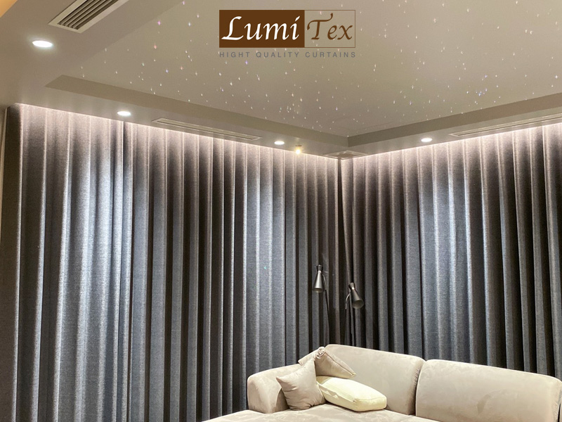 Lumitex mang đến những thiết kế rèm cửa 1 màu đơn giản nhưng vô cùng tinh tế