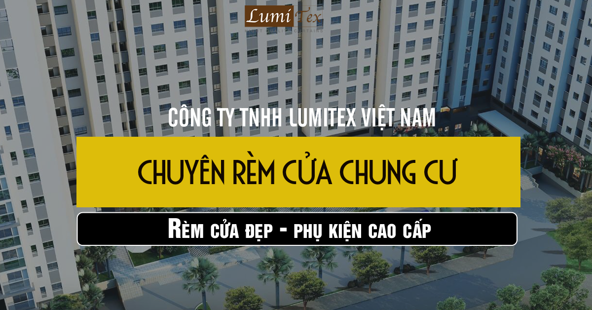 rèm cửa chung cư đẹp