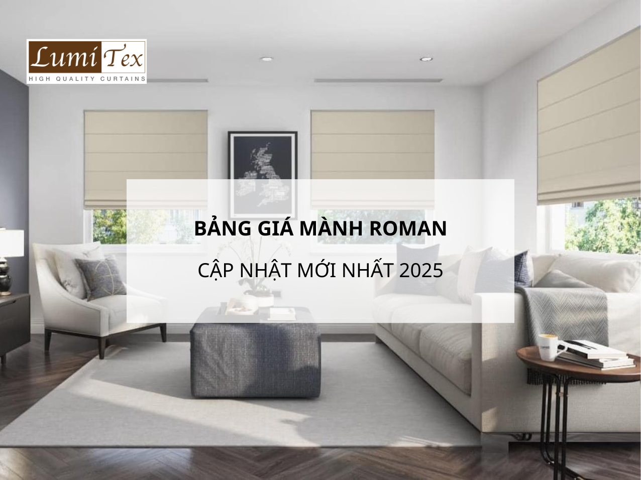 Bảng giá mành Roman