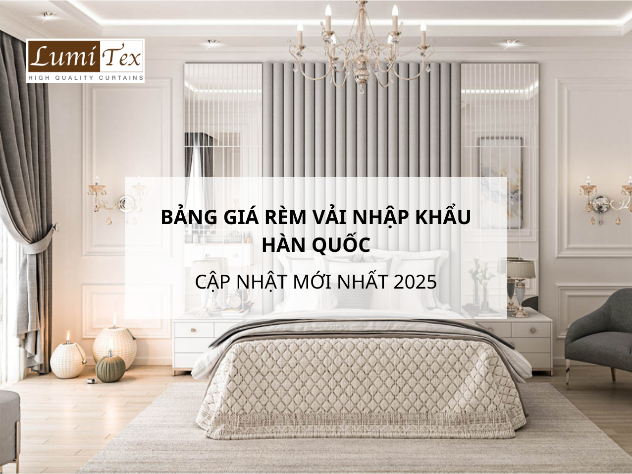 Bảng giá rèm vải Hàn Quốc
