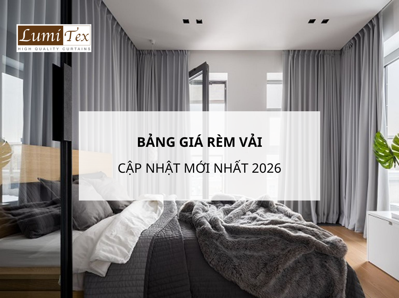 Bảng giá rèm vải 2026