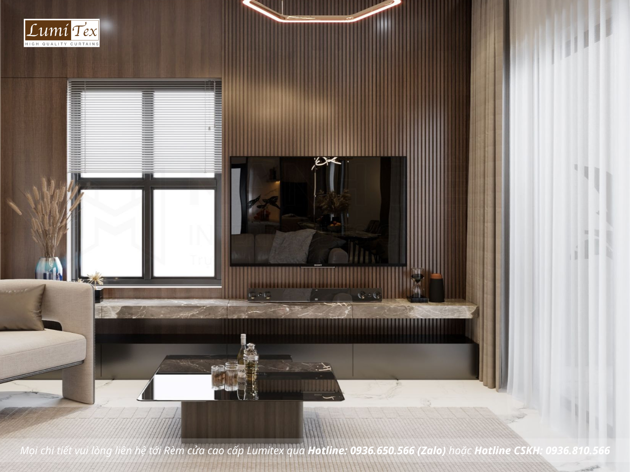 Mùa hè nên chọn rèm chống nắng nào cho căn hộ Hoàng Huy Commerce