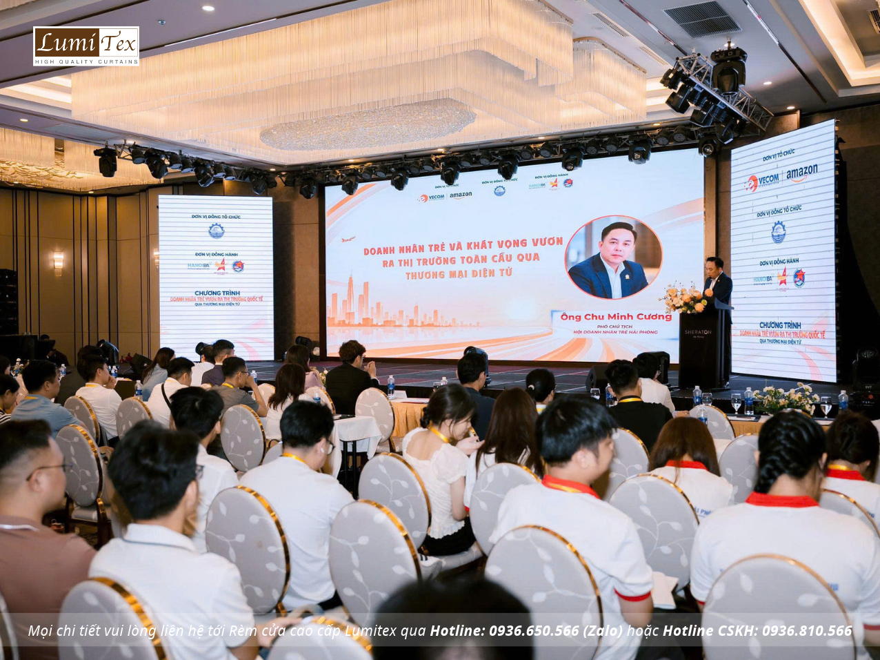 Rèm Lumitex tham gia chương trình “Doanh nhân trẻ vươn ra thị trường quốc tế qua thương mại điện tử”