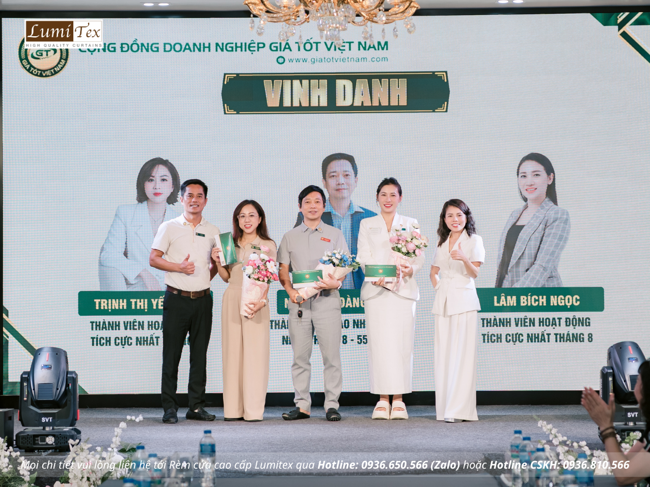 Rèm Lumitex tham dự cuộc họp Cộng đồng Giá Tốt GT12 Hải Phòng với tinh thần “Phượng Hoàng tái sinh” bứt phá vươn mình