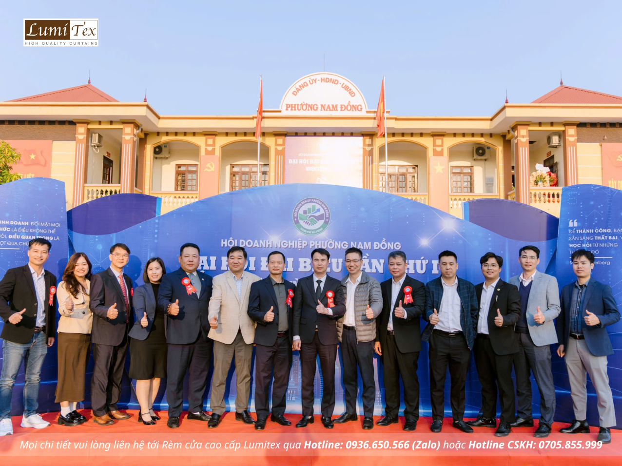 Đại hội lần thứ nhất Hội Doanh nghiệp phường Nam Đồng nhiệm kỳ 2025–2030