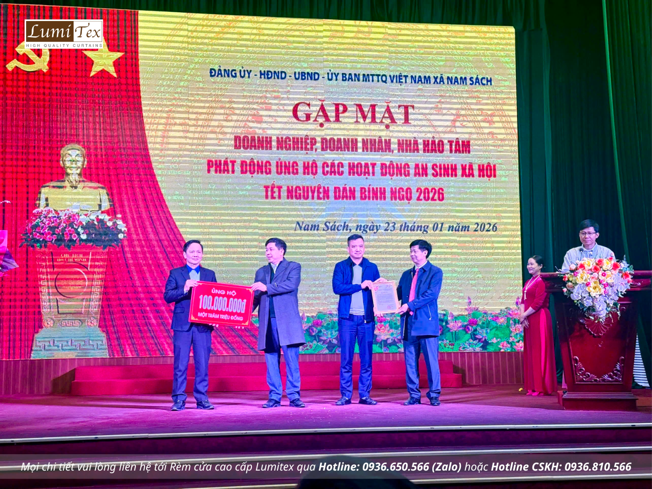 Doanh nghiệp hội viên Hội Doanh nhân trẻ Hải Phòng lan tỏa yêu thương trong chương trình Tết nhân ái Bính Ngọ 2026 Doanh nghiệp hội viên Hội Doanh nhân trẻ Hải Phòng lan tỏa yêu thương trong chương trình Tết nhân ái Bính Ngọ 2026