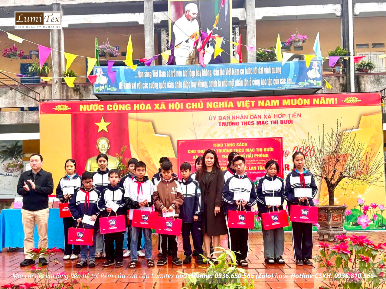 Doanh nghiệp hội viên Hội Doanh nhân trẻ Hải Phòng lan tỏa yêu thương trong chương trình Tết nhân ái Bính Ngọ 2026 Doanh nghiệp hội viên Hội Doanh nhân trẻ Hải Phòng lan tỏa yêu thương trong chương trình Tết nhân ái Bính Ngọ 2026