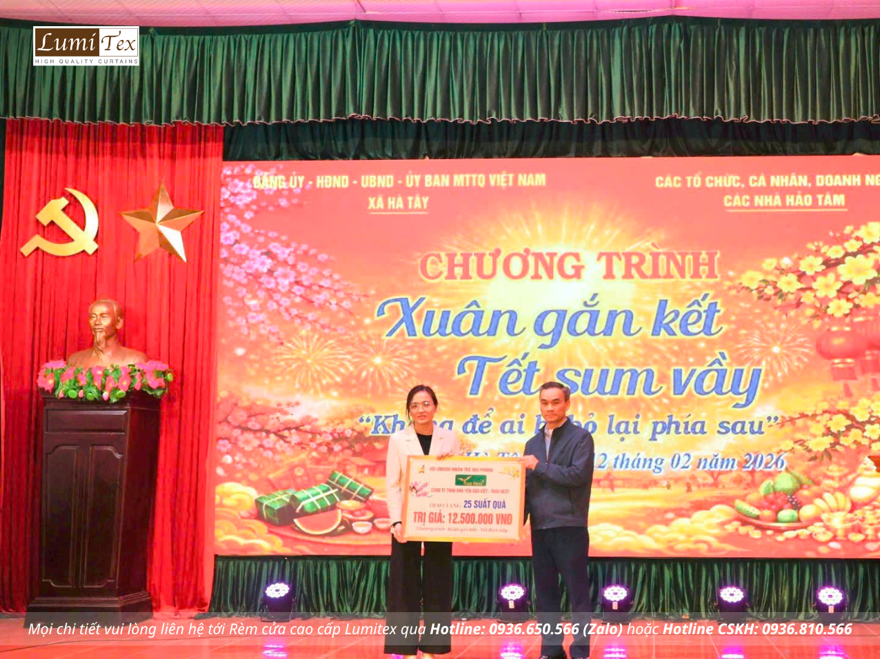 Doanh nghiệp hội viên Hội Doanh nhân trẻ Hải Phòng lan tỏa yêu thương trong chương trình Tết nhân ái Bính Ngọ 2026