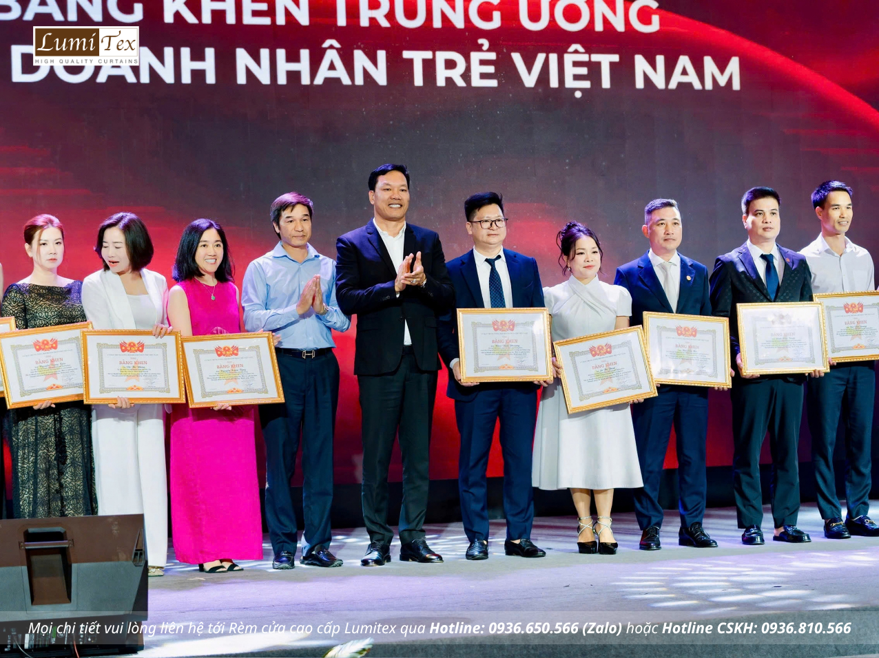 Rèm Lumitex cùng cộng đồng doanh nhân trẻ tại Lễ kỷ niệm Ngày Doanh nhân Việt Nam 2026
