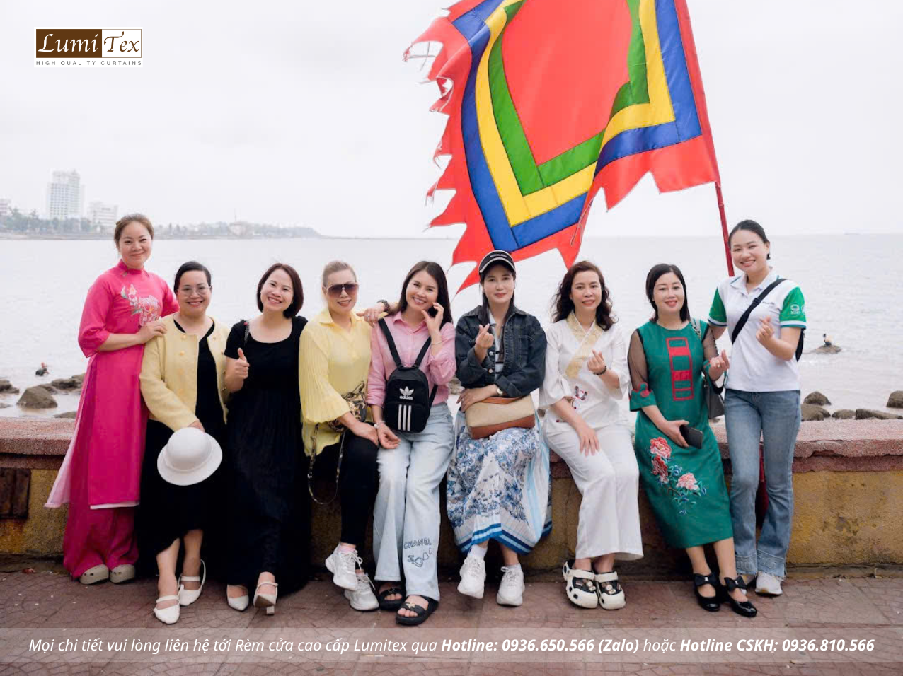 Rèm Lumitex tham dự chương trình Du xuân 2026 – Kết nối doanh nhân họ Phạm Hải Phòng
