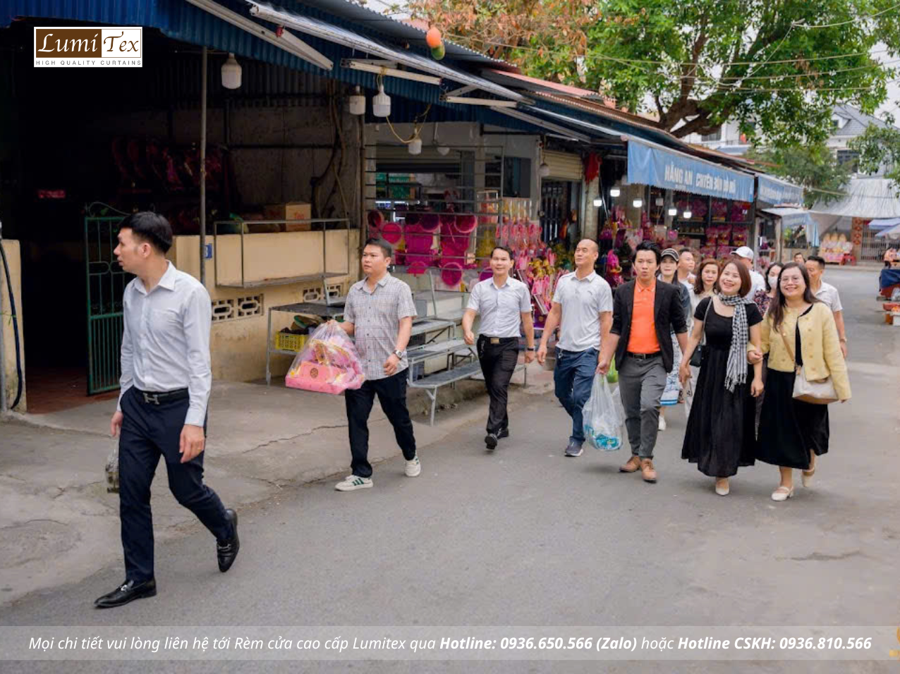 Rèm Lumitex tham dự chương trình Du xuân 2026 – Kết nối doanh nhân họ Phạm Hải Phòng