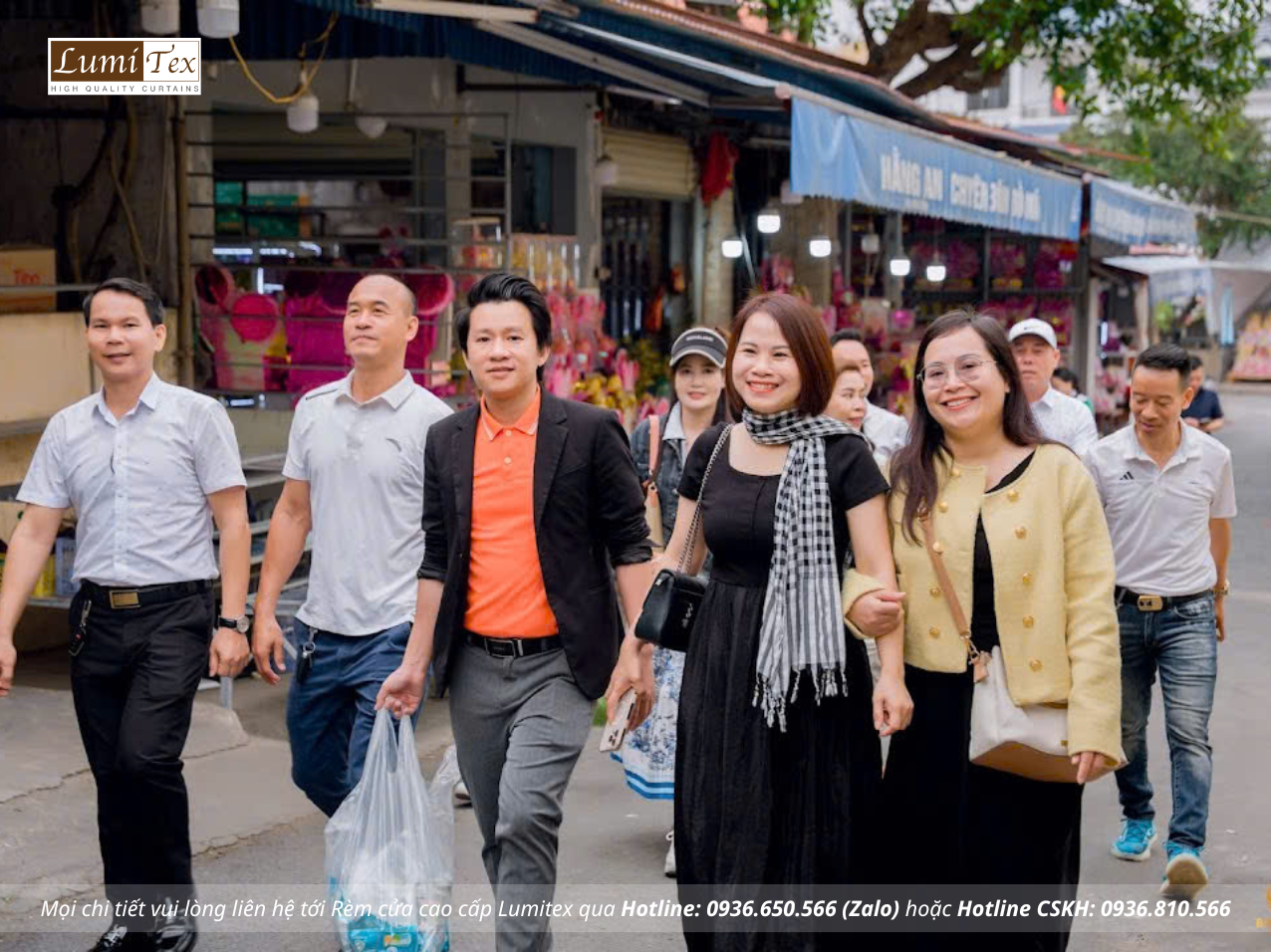 Rèm Lumitex tham dự chương trình Du xuân 2026 – Kết nối doanh nhân họ Phạm Hải Phòng