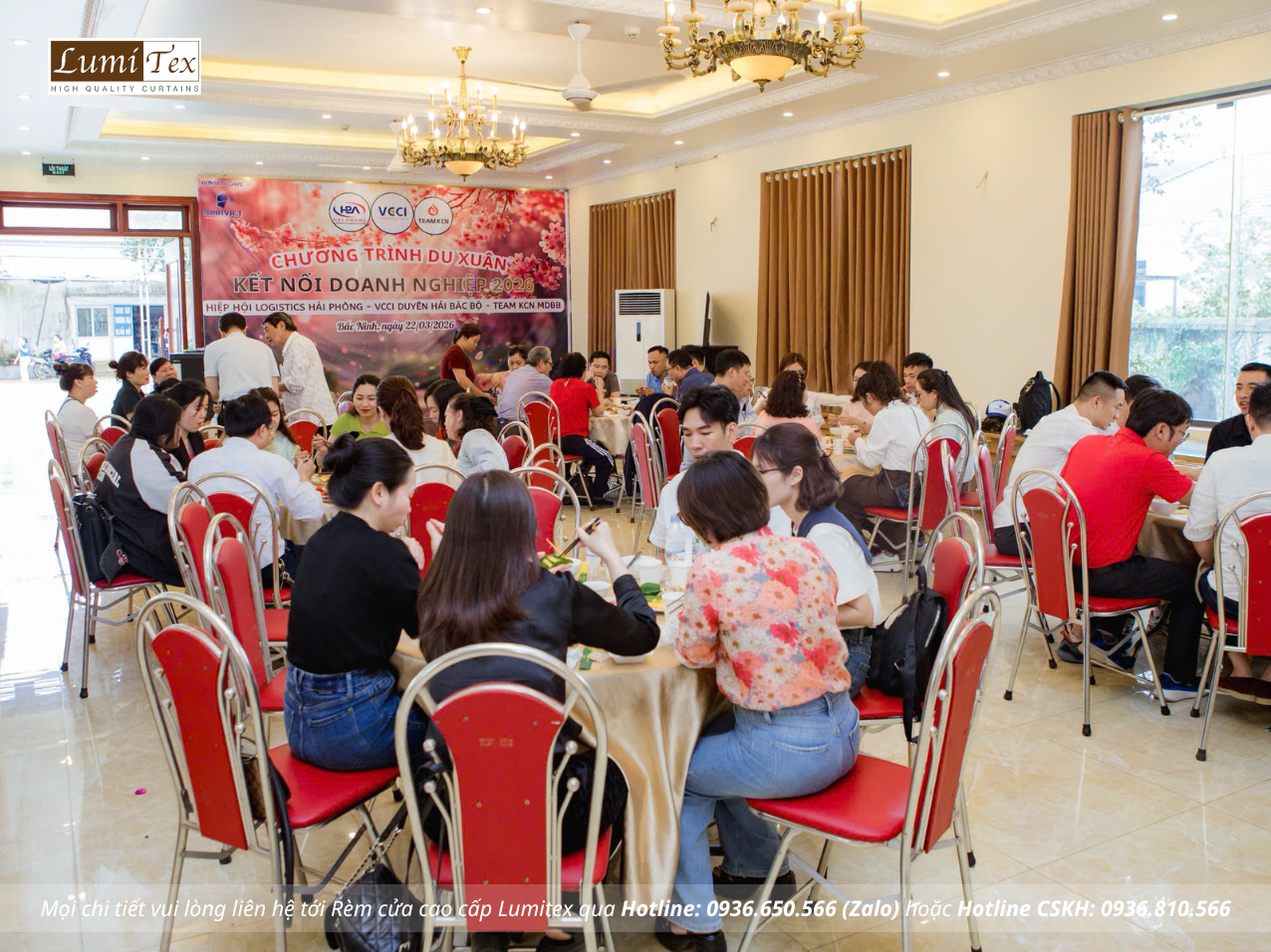 Rèm Lumitex tham dự chương trình Du xuân – Kết nối doanh nghiệp 2026 Rèm Lumitex tham dự chương trình Du xuân – Kết nối doanh nghiệp 2026