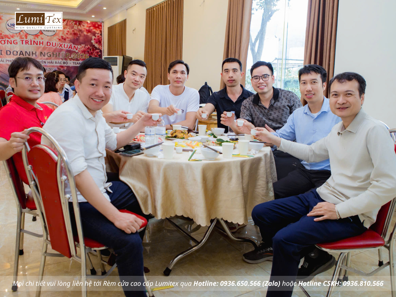 Rèm Lumitex tham dự chương trình Du xuân – Kết nối doanh nghiệp 2026 Rèm Lumitex tham dự chương trình Du xuân – Kết nối doanh nghiệp 2026