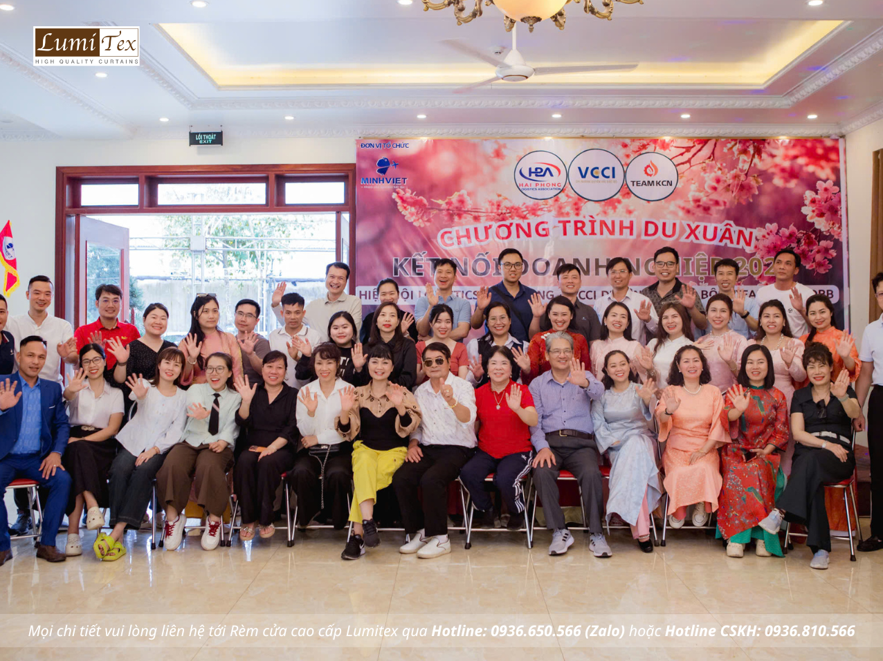 Rèm Lumitex tham dự chương trình Du xuân – Kết nối doanh nghiệp 2026 Rèm Lumitex tham dự chương trình Du xuân – Kết nối doanh nghiệp 2026