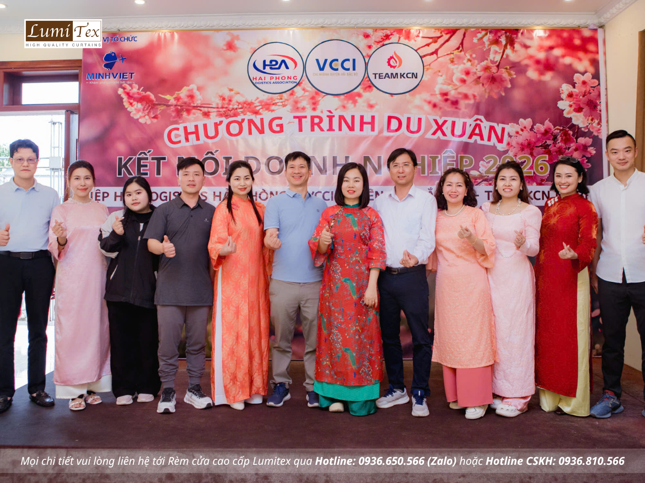 Rèm Lumitex tham dự chương trình Du xuân – Kết nối doanh nghiệp 2026 Rèm Lumitex tham dự chương trình Du xuân – Kết nối doanh nghiệp 2026