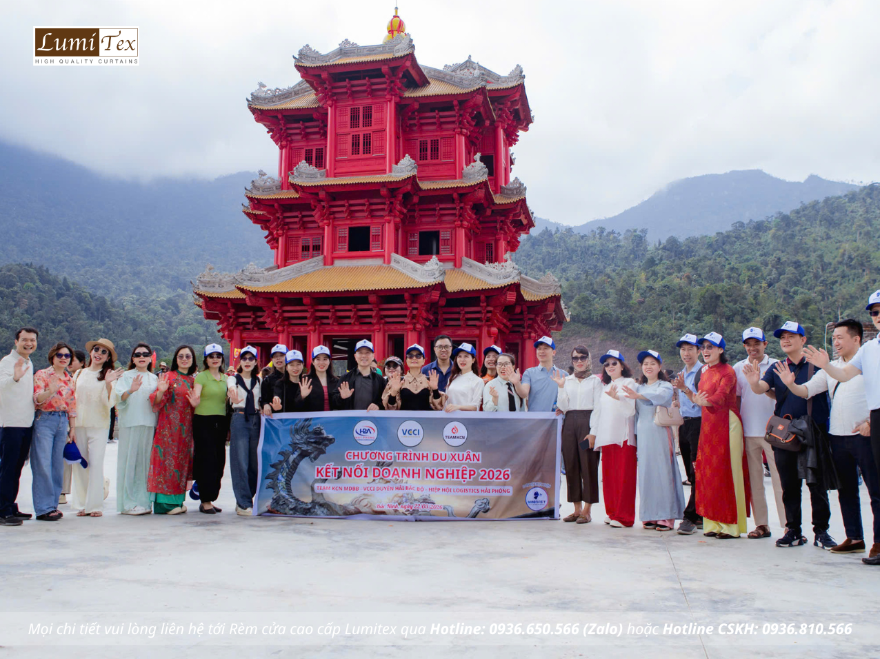 Rèm Lumitex tham dự chương trình Du xuân – Kết nối doanh nghiệp 2026 Rèm Lumitex tham dự chương trình Du xuân – Kết nối doanh nghiệp 2026