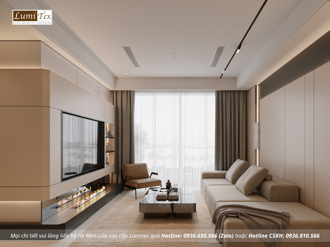 Giải pháp rèm chống cháy chung cư tại Hà Nội tối ưu theo từng không gian sống Giải pháp rèm chống cháy chung cư tại Hà Nội tối ưu theo từng không gian sống
