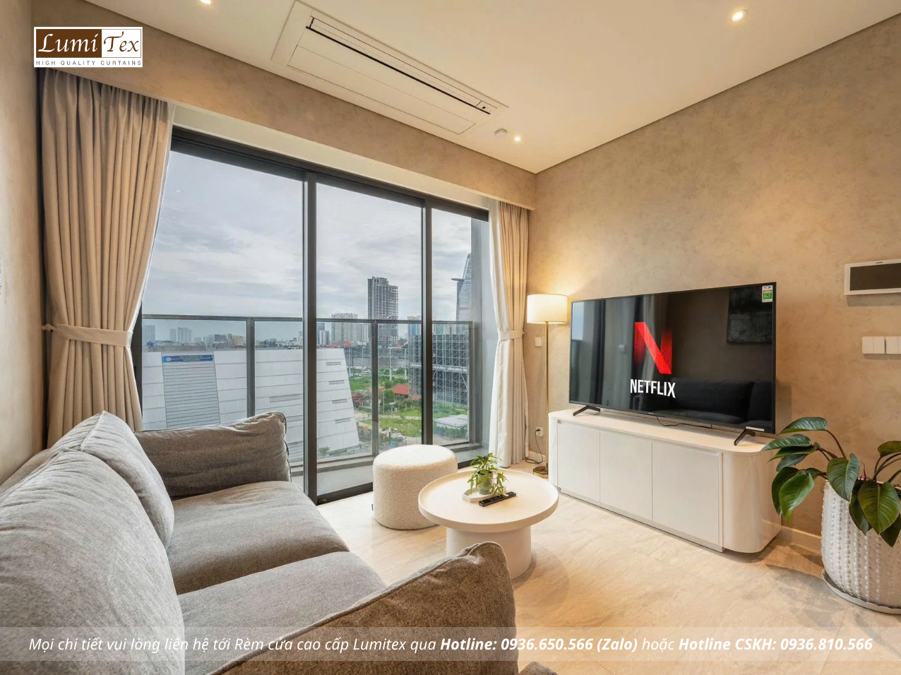 Giải pháp thiết kế rèm chung cư Vincom Park Place chuẩn cao cấp cho không gian sống hạng sang