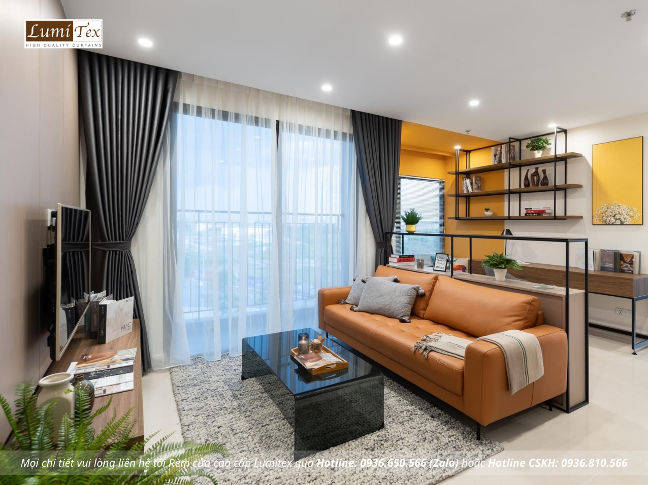 Gợi ý rèm cửa căn hộ chung cư phù hợp từng không gian