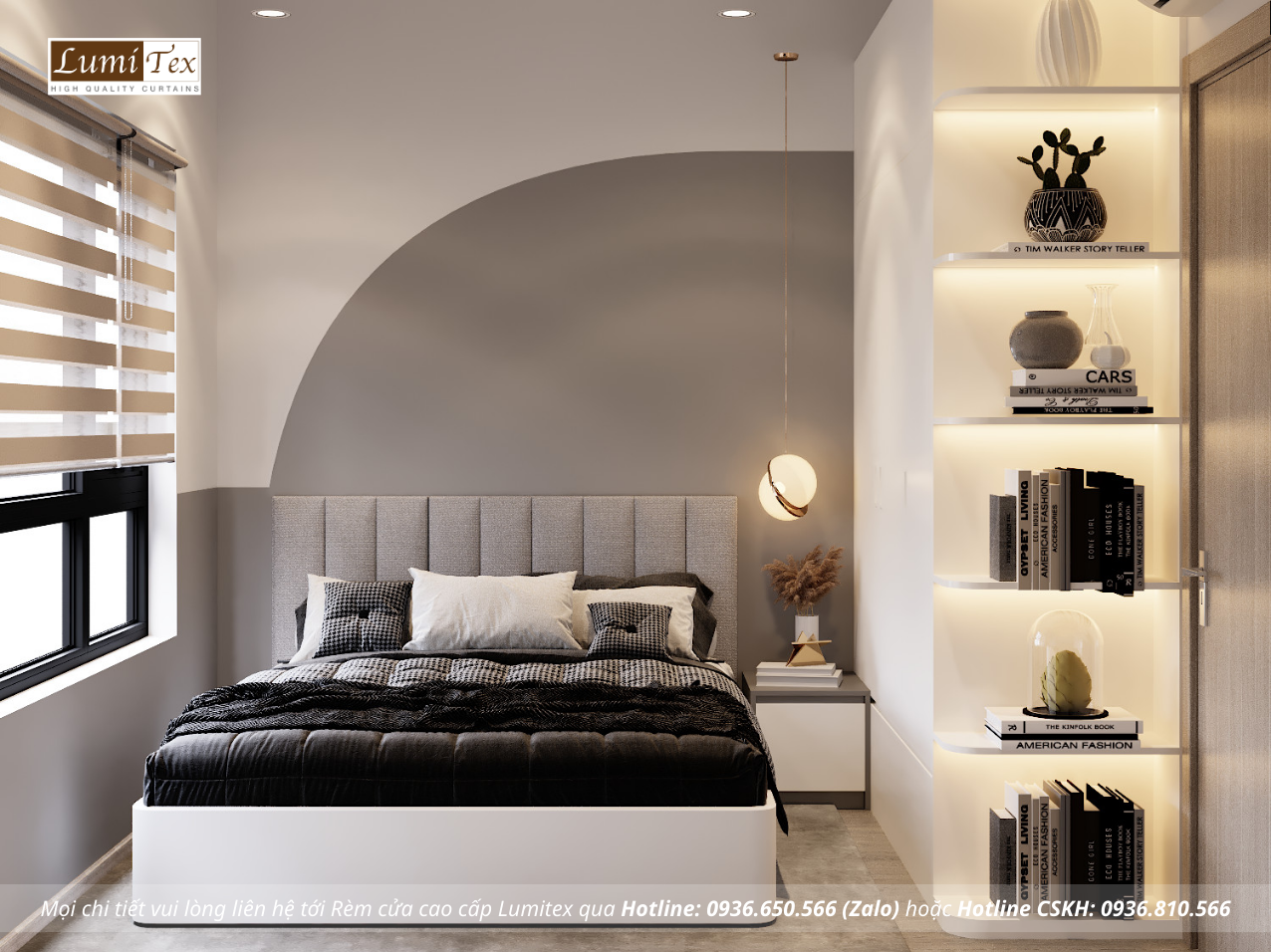 Gợi ý rèm cửa căn hộ chung cư phù hợp từng không gian