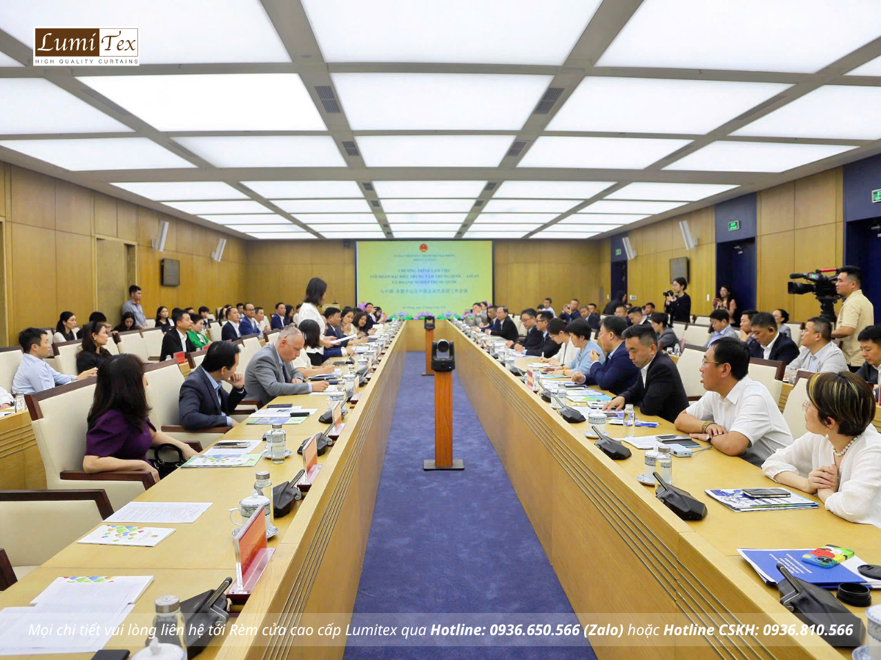 Rèm Lumitex đồng hành cùng Hội Doanh nhân trẻ Hải Phòng trong chương trình làm việc với đoàn doanh nghiệp Trung Quốc (ACC)