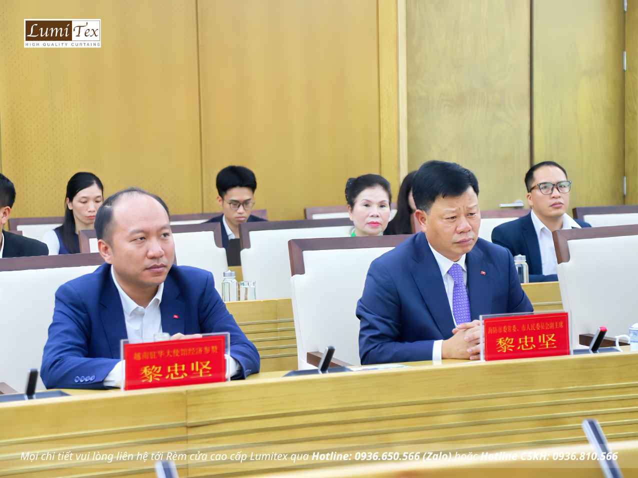 Rèm Lumitex đồng hành cùng Hội Doanh nhân trẻ Hải Phòng trong chương trình làm việc với đoàn doanh nghiệp Trung Quốc (ACC)