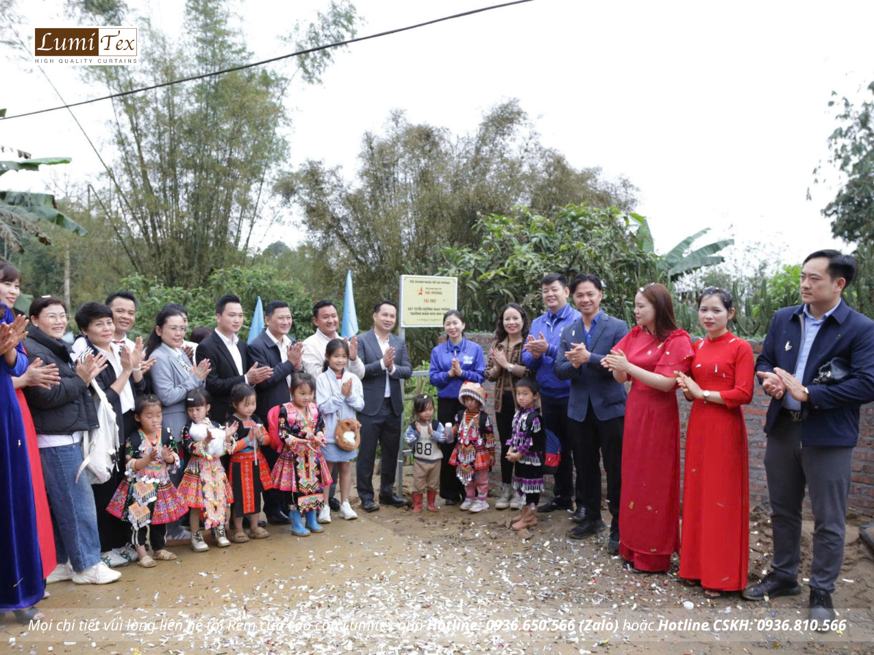 Hội Doanh nhân trẻ Hải Phòng lan tỏa yêu thương, đồng hành cùng học sinh Kim Bon – Sơn La