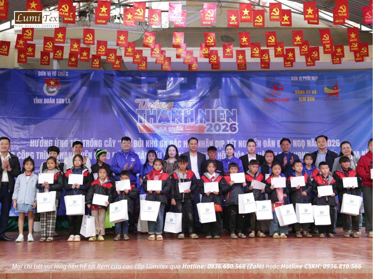 Hội Doanh nhân trẻ Hải Phòng lan tỏa yêu thương, đồng hành cùng học sinh Kim Bon – Sơn La