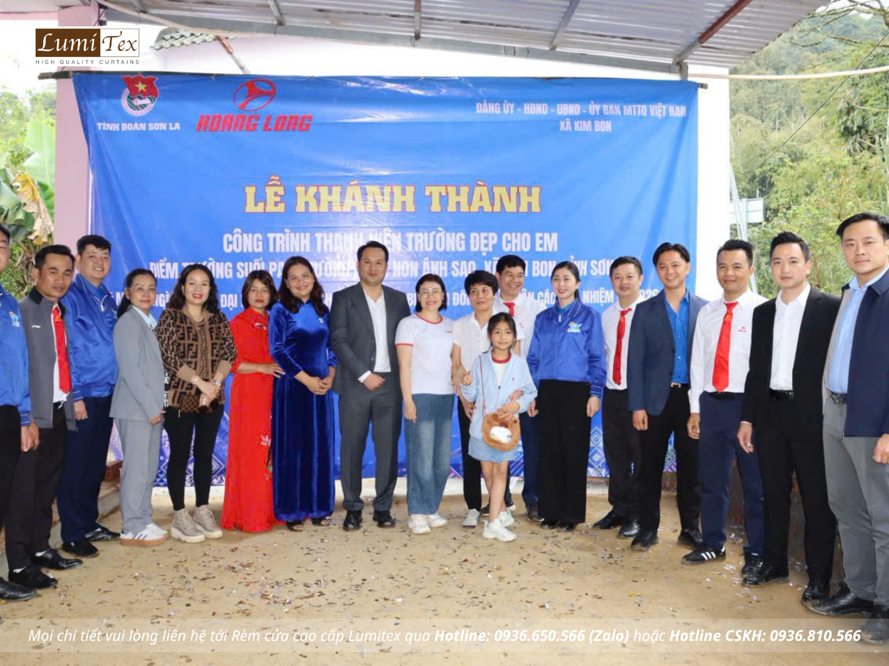 Hội Doanh nhân trẻ Hải Phòng lan tỏa yêu thương, đồng hành cùng học sinh Kim Bon – Sơn La