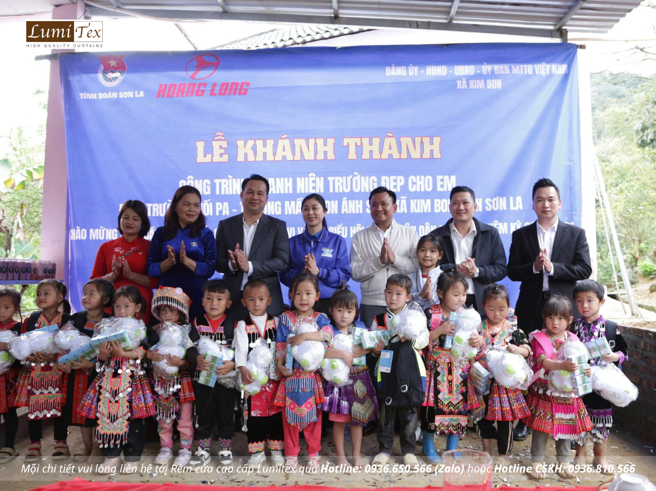 Hội Doanh nhân trẻ Hải Phòng lan tỏa yêu thương, đồng hành cùng học sinh Kim Bon – Sơn La