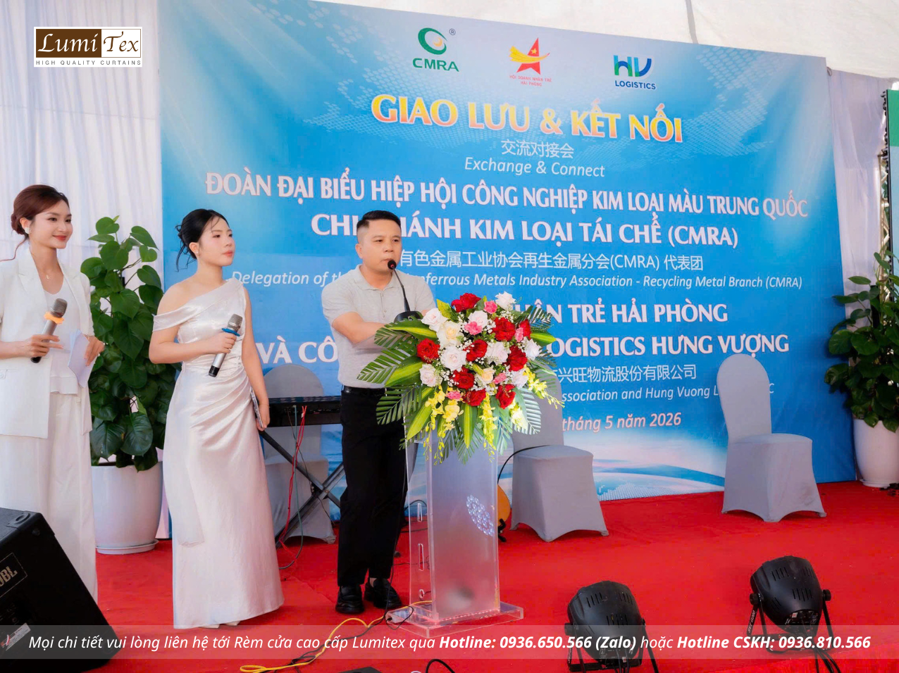 Hội Doanh nhân trẻ Hải Phòng giao lưu kết nối cùng Hiệp hội Công nghiệp Kim loại màu Trung Quốc