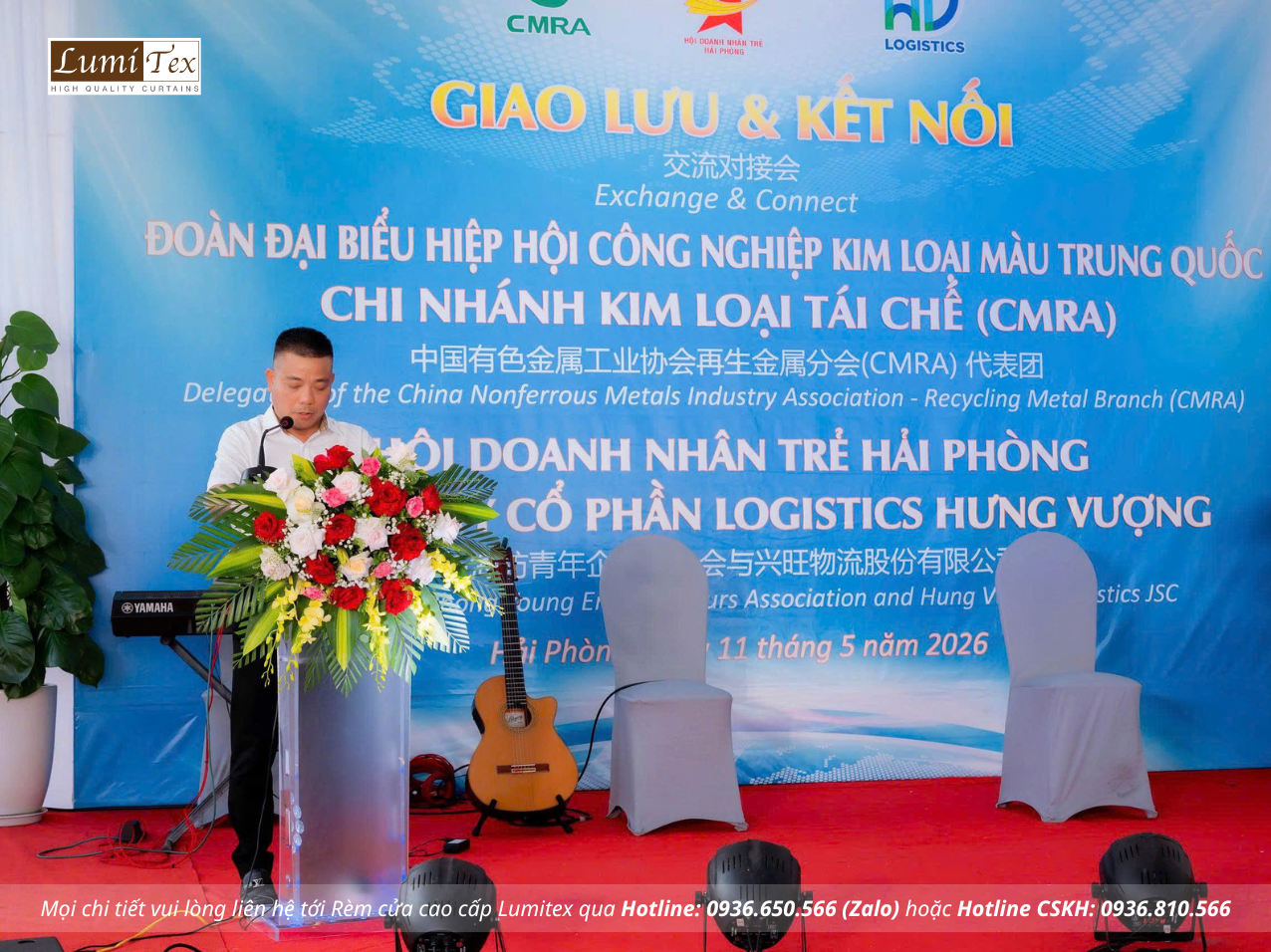 Hội Doanh nhân trẻ Hải Phòng giao lưu kết nối cùng Hiệp hội Công nghiệp Kim loại màu Trung Quốc
