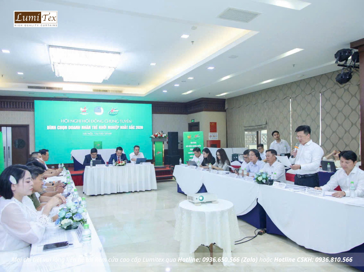 Hội nghị Hội đồng Chung tuyển bình chọn Doanh nhân trẻ Khởi nghiệp xuất sắc 2026