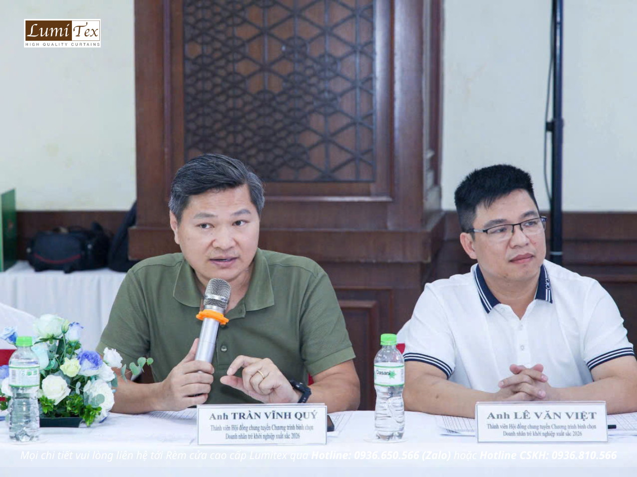 Hội nghị Hội đồng Chung tuyển bình chọn Doanh nhân trẻ Khởi nghiệp xuất sắc 2026