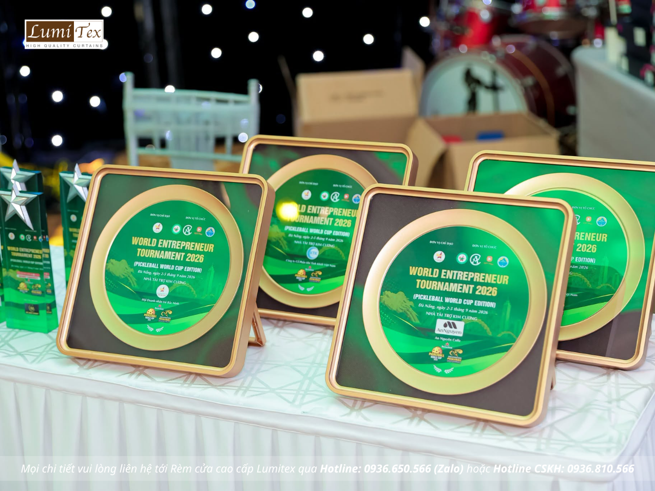 Rèm Lumitex đồng hành cùng cộng đồng doanh nhân tại Pickleball World Cup – Đà Nẵng 2026