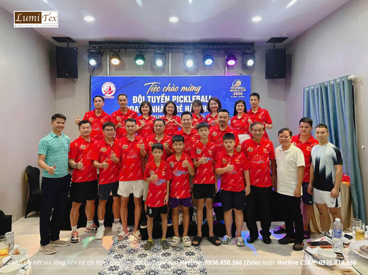 Rèm Lumitex đồng hành cùng cộng đồng doanh nhân tại Pickleball World Cup – Đà Nẵng 2026