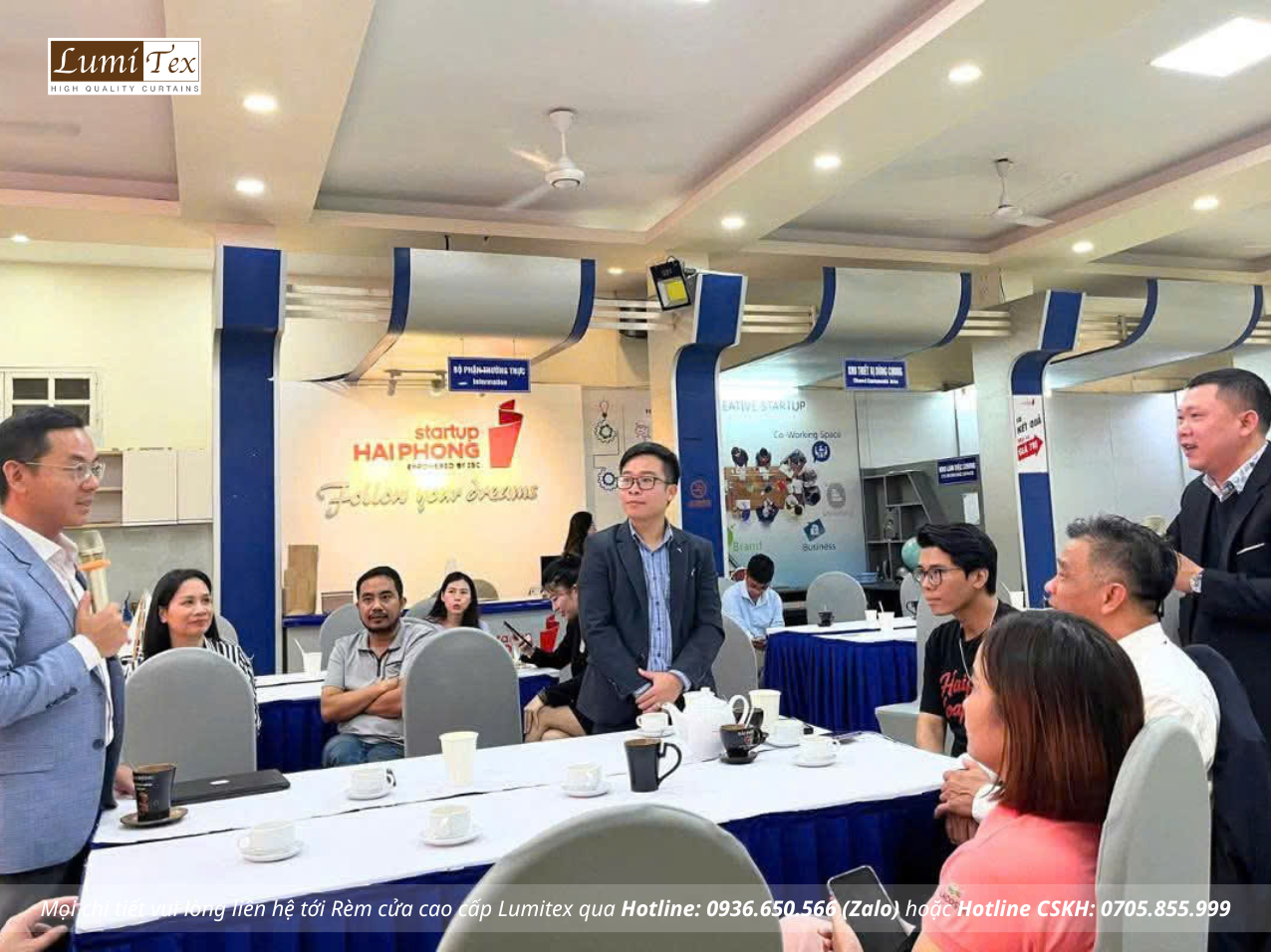 ội Doanh nhân trẻ Hải Phòng phối hợp Sở KH&CN tổ chức chương trình “Hải Phòng – Cafe Khởi nghiệp Sáng tạo