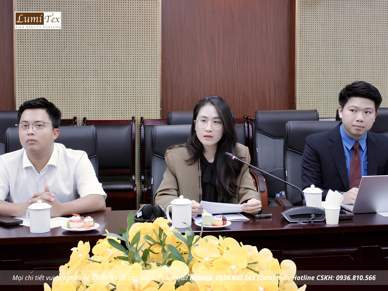 Rèm Lumitex cùng Hội Doanh nhân trẻ Hải Phòng tại Tọa đàm Thanh niên Việt Nam – Campuchia